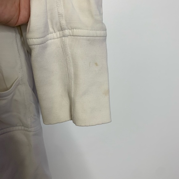 Lululemon white scuba hooded zip up jacket - Picture 5 of 8